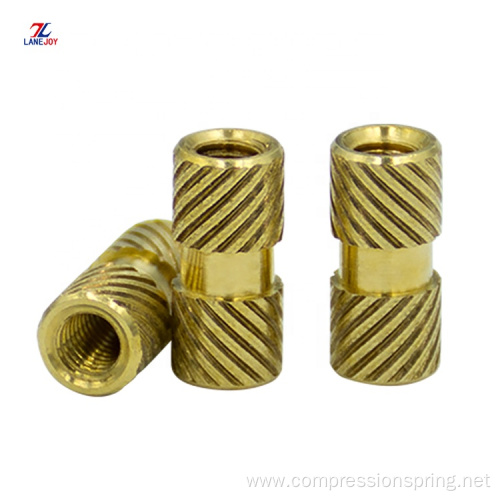 CNC Knurled Brass Insert Nut for Insert Molding